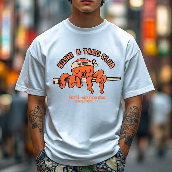 Takoyaki Octopus Japanese Style Classic Tee