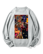 Mysterious Cat Cotton Sweatshirt