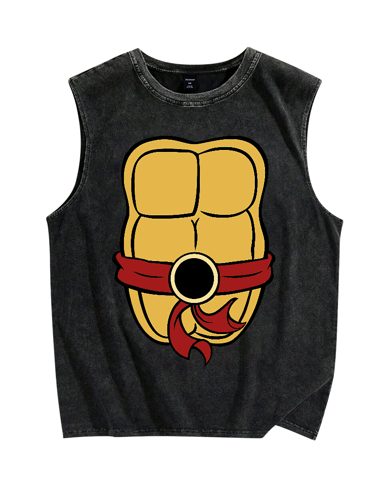 Hard Armor Vintage Distressed Washed Tank Top