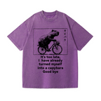Capybara Vintage Wash Japanese Design T-Shirt