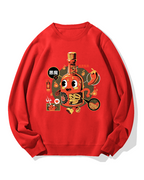 Bottle Devil Cotton Sweatshirt