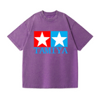 Tamiya Star Vintage Wash Japanese Design T-Shirt
