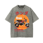 Honda CT125 Vintage Wash Japanese Design T-Shirt