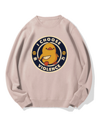 Violent Duck Cotton Sweatshirt