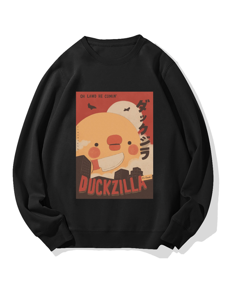 Duckzilla Cotton Sweatshirt