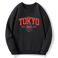 Tokyo Retro Art Cotton Pullover Sweatshirt