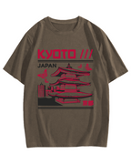 Kyoto Architecture, Japan Cotton casual T-shirt
