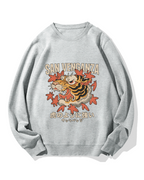 Japanese Ukiyo-eTiger Cotton Sweatshirt
