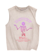Good Place Vintage Distressed Washed Tank Top