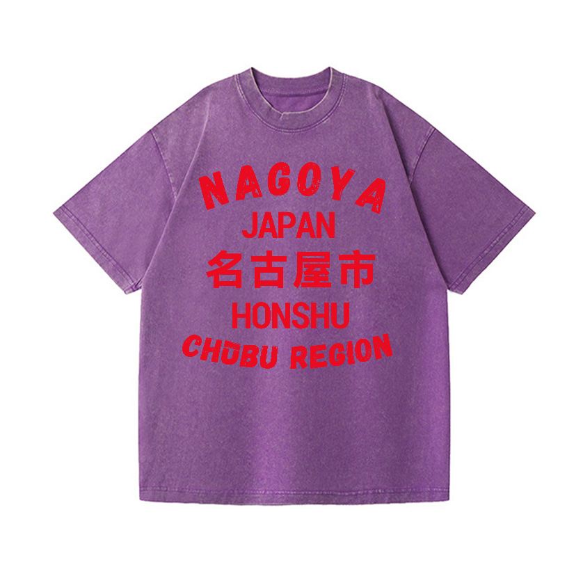 Vintage Wash Japanese Design T-Shirt