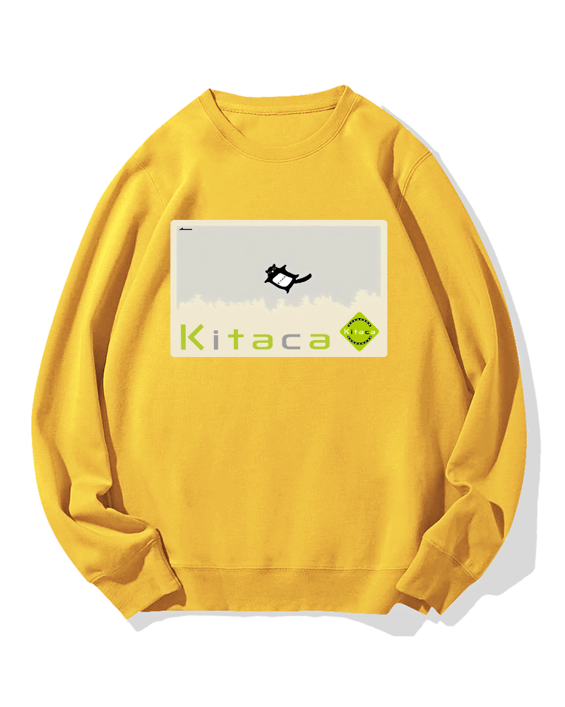 Kitaca in Hokkaido Japan Cotton Sweatshirt