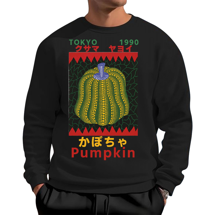 Tokyo Punpkin Geek Cotton Sweatshirt