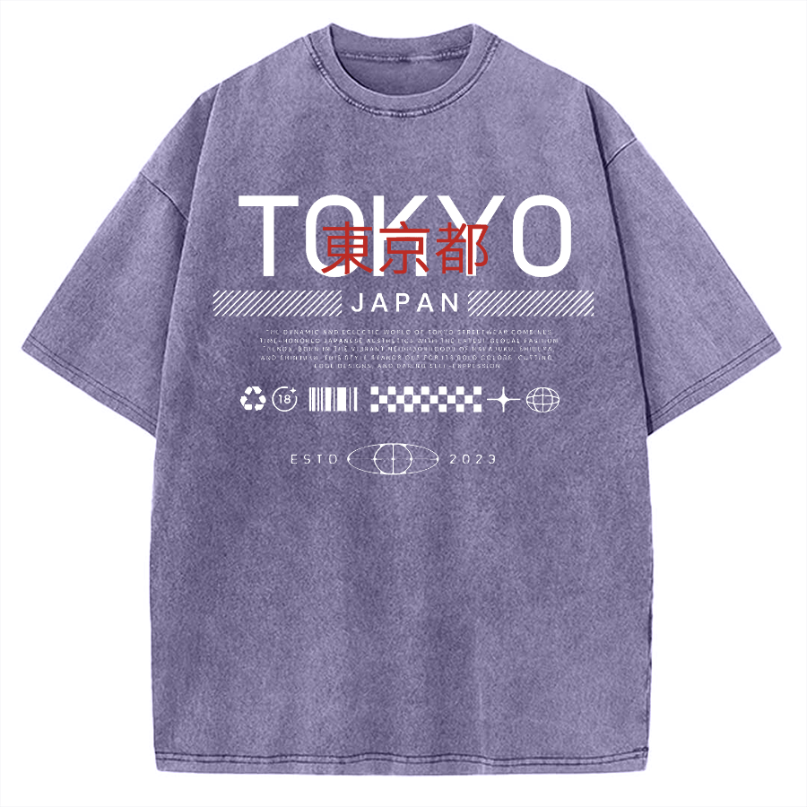 Tokyo Vintage Washed T-shirt
