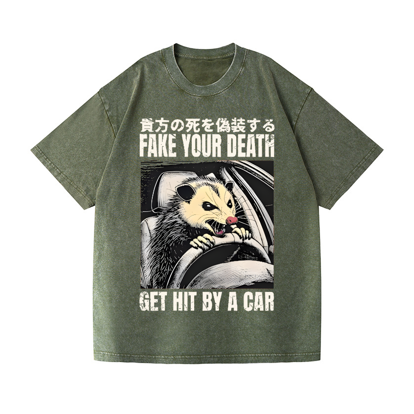 Badger Vintage Wash Japanese Design T-Shirt