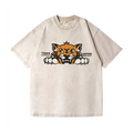 Japan Tiger Vintage Wash Japanese Design T-Shirt