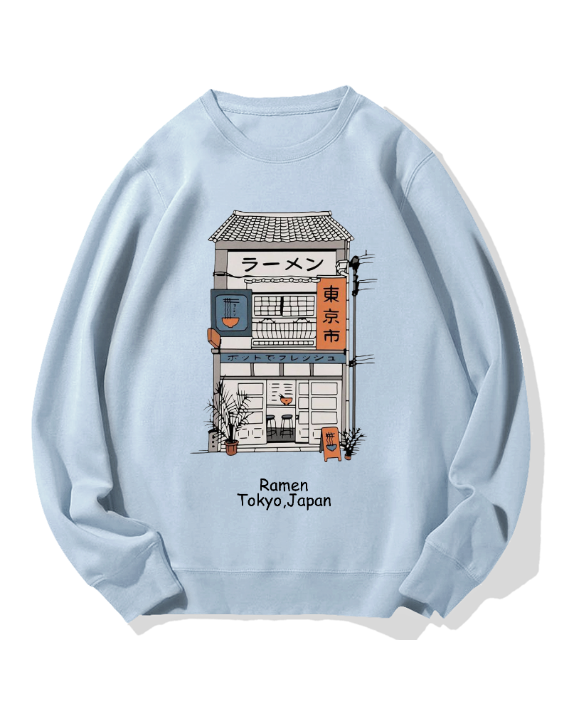 Ramen shop Cotton Sweatshirt
