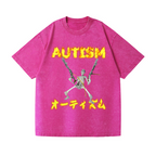 Autism Vintage Wash Japanese Design T-Shirt
