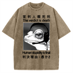Frog Judge Vintage Washed T-shirt