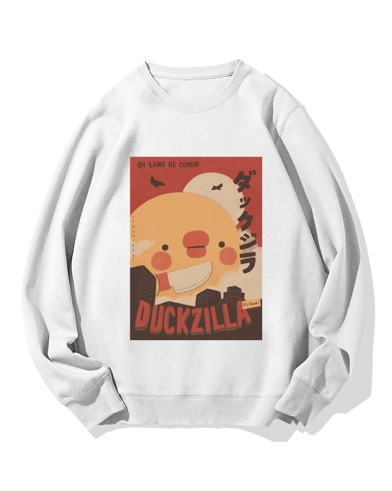 Duckzilla Cotton Sweatshirt