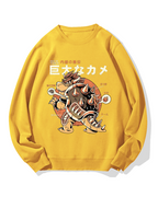 Giant Turtle Cotton Sweatshirt