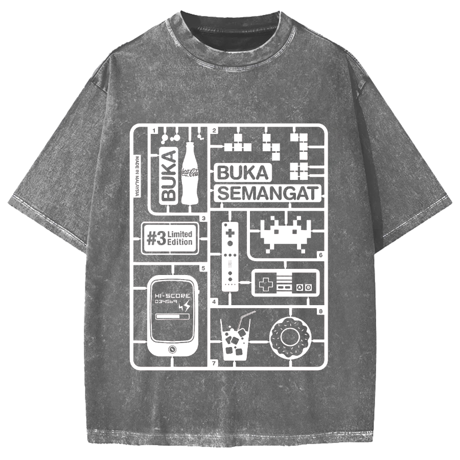 Tokyo Model Panels Vintage Washed T-shirt