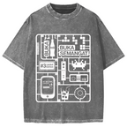 Tokyo Model Panels Vintage Washed T-shirt