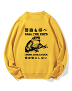 Skateboarding Toad Cotton Sweatshirt