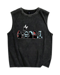 Solo Leveling Vintage Distressed Washed Tank Top