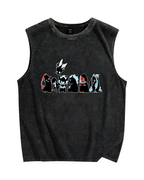 Solo Leveling Vintage Distressed Washed Tank Top