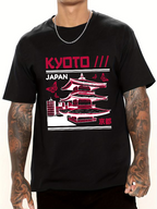 Kyoto Architecture, Japan Cotton casual T-shirt
