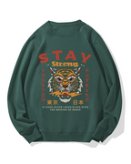 Stay Strong Tiger Cotton Sweatshirt