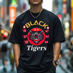 Black Cat Japanese Style Classic Tee