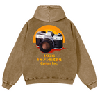Canon Vintage Washed Cotton Back Art Hoodie