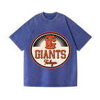 Tokyo Giants Baseball Vintage Wash Japanese Design T-Shirt
