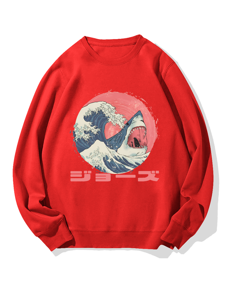 Big Shark Cotton Sweatshirt
