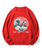 Big Shark Cotton Sweatshirt