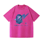 Lightning  Ape Vintage Wash Japanese Design T-Shirt