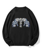 Shrine of Desire Tigers Cotton Sweatshirt
