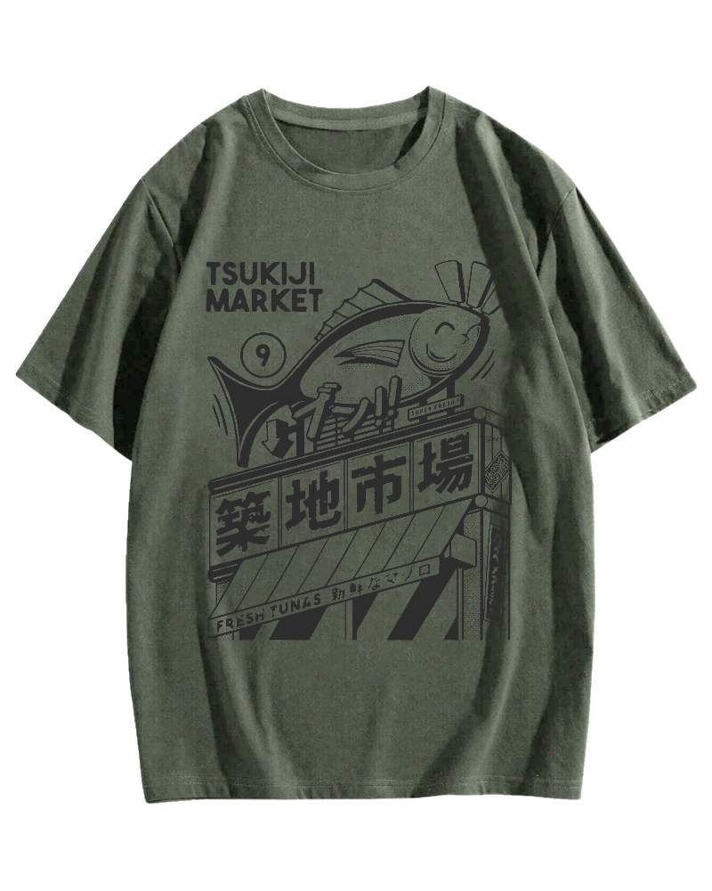 Tsukiji Seafood Market T-shirt