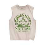 Christian Snowflake Washed Vest 2505001058