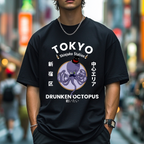 Drunken Octopus Japanese Style Classic Tee