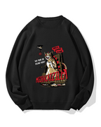 Mechacatzilla Cotton Sweatshirt