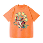 Vintage Wash Japanese Design T-Shirt