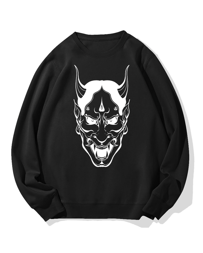 Japanese Demon Cotton Sweatshirt