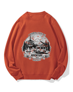 Adventure Travel in Japan Cotton Sweatshirt