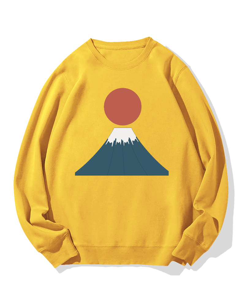 Fujisan Cotton Sweatshirt