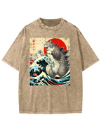 Catzilla Vintage Washed T-shirt