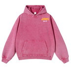 Jaws Shark Vintage Washed Cotton Back Art Hoodie