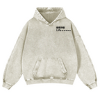Life Vintage Washed Cotton Back Art Hoodie