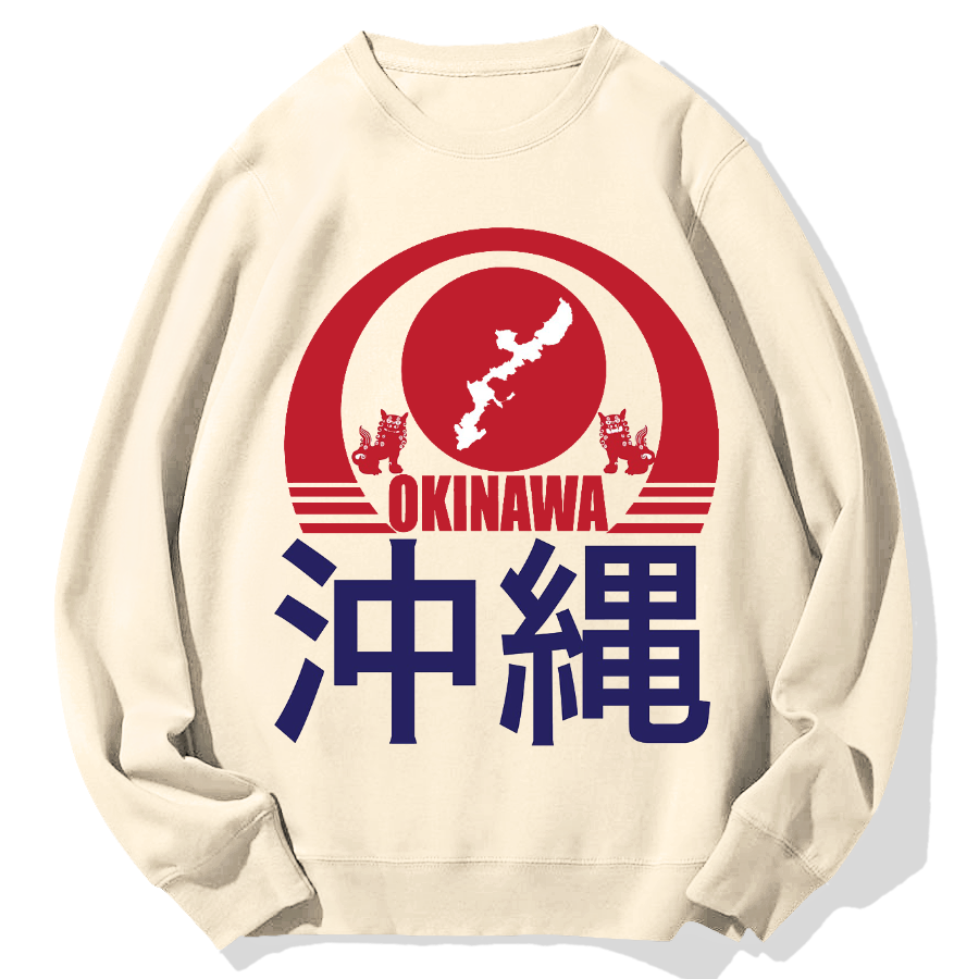 Okinawa Geek Cotton Sweatshirt